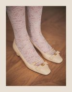 BOWOW DÉCOLLETÉ IN PRINTED CALFSKIN 45MM - Image 3